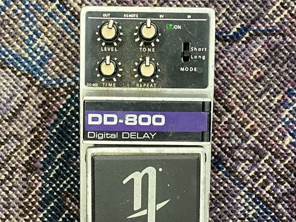 ギター Nobels DD-800 Digital Delay Nobels DD-800 Digital Delay Echo Rare Vintage Guitar Effect
