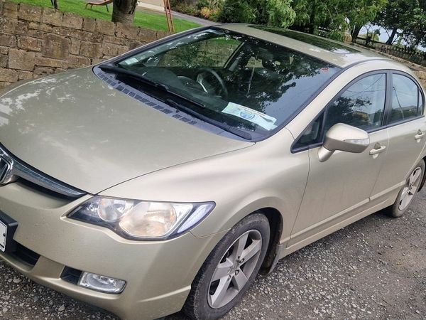 Honda Civic Saloon, Petrol, 2008, Beige