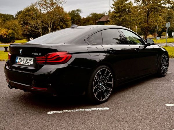 BMW 4-Series Coupe, Diesel, 2020, Black