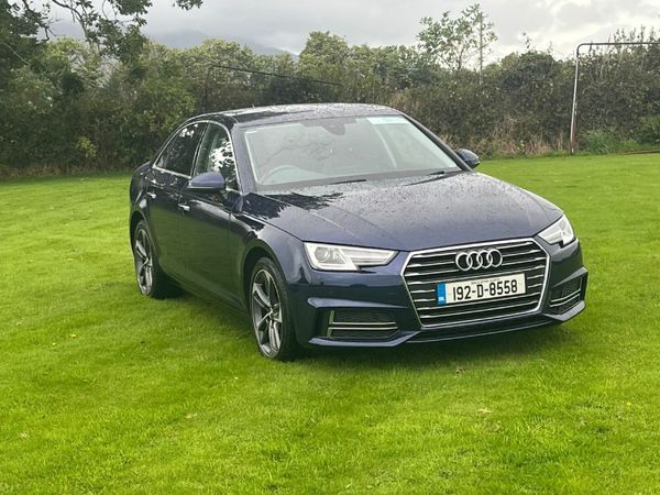 Audi A4 Saloon, Diesel, 2019, Blue