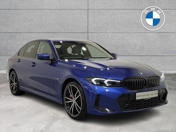 BMW 3-Series Saloon, Petrol Plug-in Hybrid, 2024, Blue