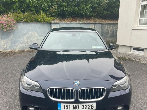 BMW 5-Series Saloon, Diesel, 2015, Black