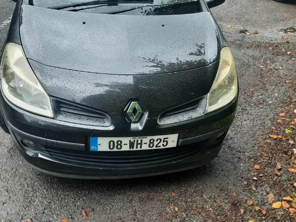 Renault Clio Hatchback, Petrol, 2008, Black