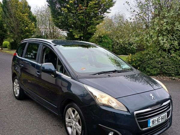 Peugeot 5008 MPV, Diesel, 2016, Blue