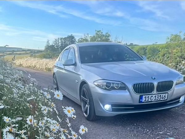 BMW 5-Series Saloon, Diesel, 2011, Silver