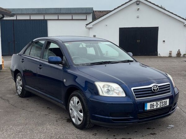 Toyota Avensis Saloon, Petrol, 2006, Blue