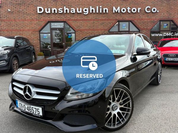 Mercedes-Benz C-Class Saloon, Diesel, 2017, Black