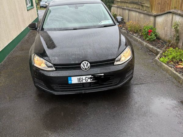Volkswagen Golf Hatchback, Diesel, 2016, Black