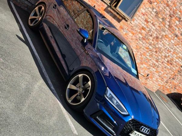 Audi A5 Hatchback, Diesel, 2017, Blue