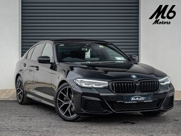 BMW 5-Series Saloon, Diesel, 2021, Black