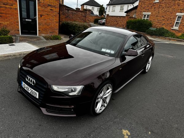 Audi A5 Coupe, Diesel, 2015, Red
