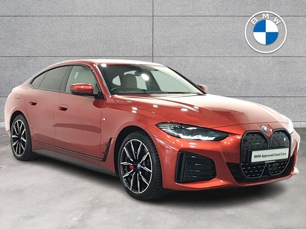 BMW i4 Hatchback, Electric, 2025, Orange