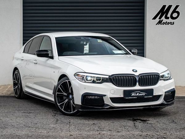 BMW 5-Series Saloon, Diesel, 2020, White