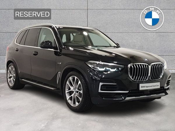 BMW X5 SUV, Petrol Plug-in Hybrid, 2022, Black