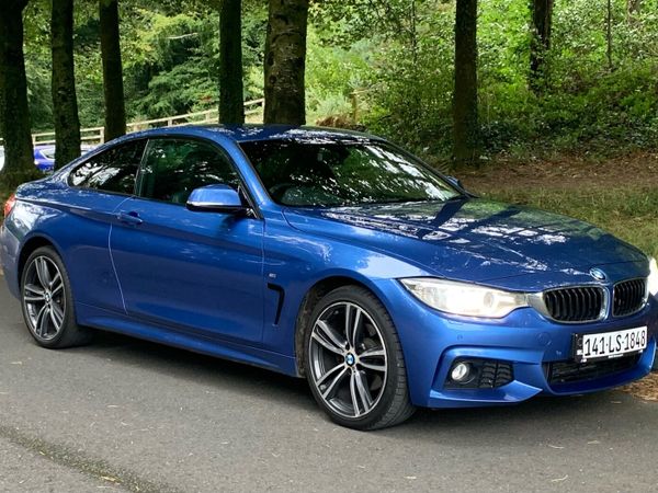 BMW 4-Series Coupe, Diesel, 2014, Blue