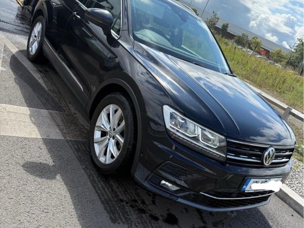 Volkswagen Tiguan SUV, Diesel, 2018, Black
