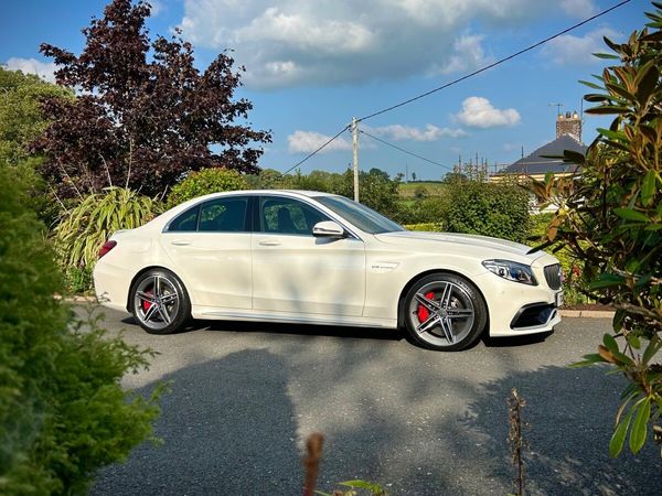Mercedes-Benz AMG Saloon, Petrol, 2020, White