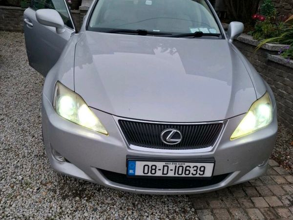 Lexus IS Saloon, Petrol, 2008, Silver