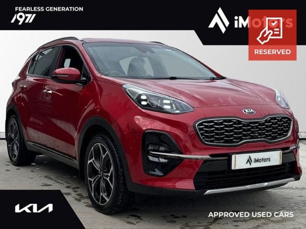 Kia Sportage SUV, Hybrid, 2020, Red