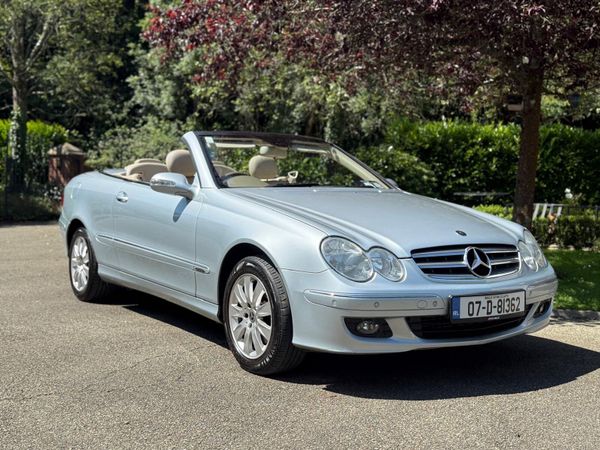 Mercedes-Benz CLK Convertible, Petrol, 2007, Silver
