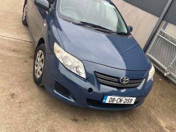 Toyota Corolla Saloon, Petrol, 2008, Blue