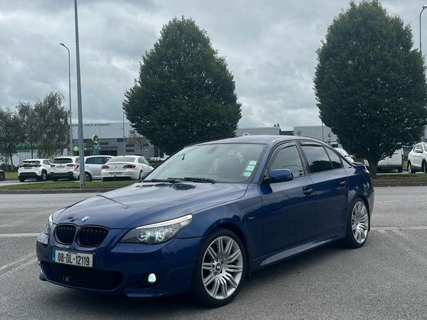 BMW 5-Series Saloon, Diesel, 2008, Blue