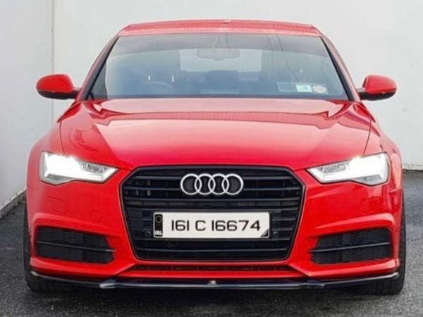 Audi A6 Saloon, Diesel, 2016, Red