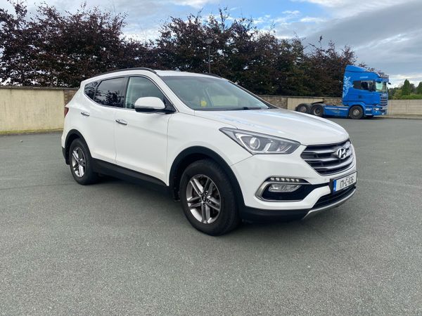 Hyundai Santa Fe SUV, Diesel, 2017, White