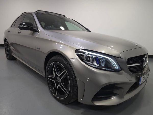Mercedes-Benz C-Class Saloon, Diesel Hybrid, 2021, Silver