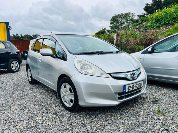 Honda Fit Hatchback, Petrol Hybrid, 2012, Silver