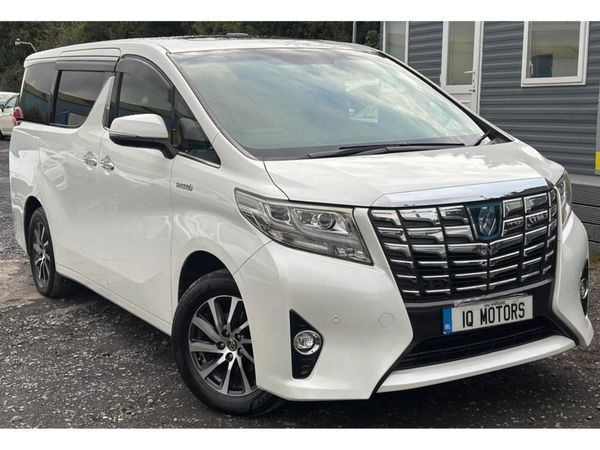 Toyota Alphard MPV, Petrol Hybrid, 2015, White