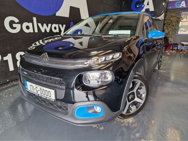 Citroen C3 Hatchback, Petrol, 2017, Black