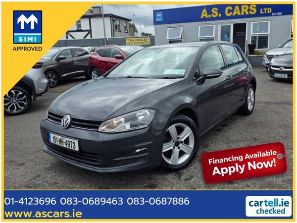 Volkswagen Golf Hatchback, Diesel, 2015, Grey