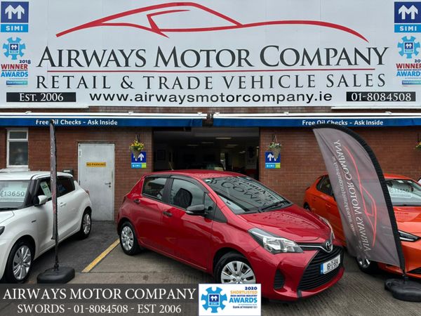 Toyota Yaris Hatchback, Petrol, 2016, Red