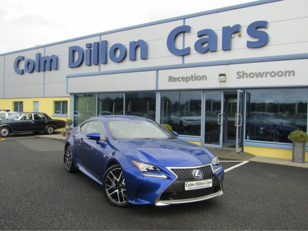 Lexus RC Coupe, Petrol Hybrid, 2016, Blue