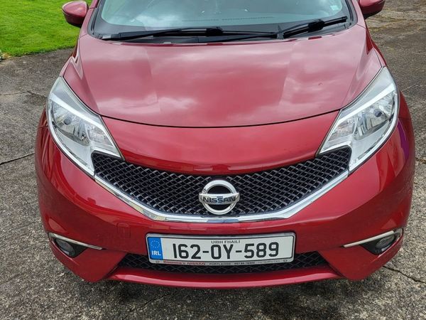 Nissan Note MPV, Petrol, 2016, Red