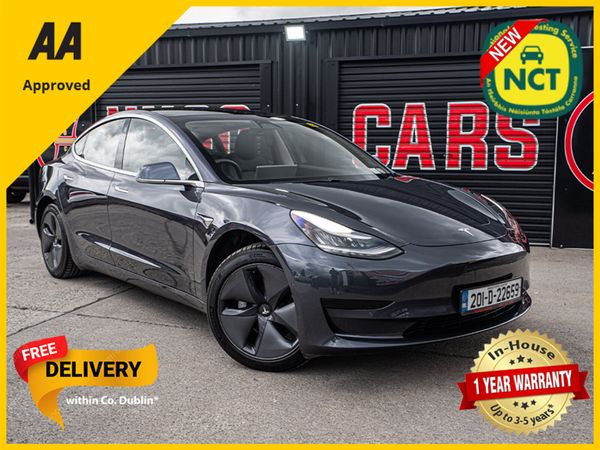 Tesla Model 3 Saloon, Electric, 2020, Grey