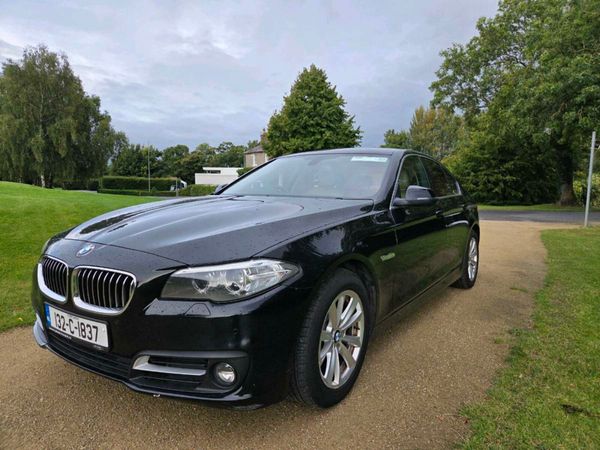 BMW 5-Series Saloon, Diesel, 2013, Black