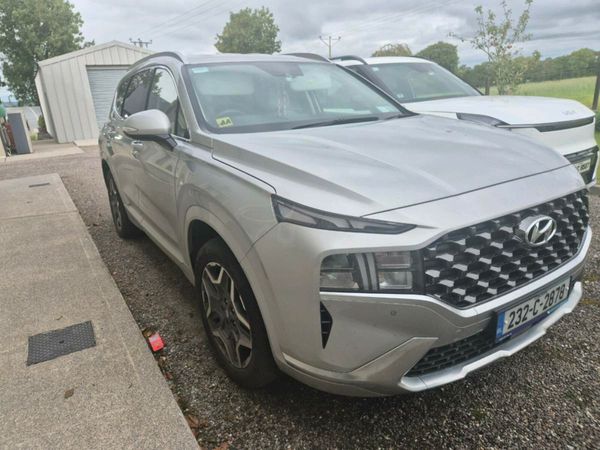 Hyundai Santa Fe SUV, Petrol Plug-in Hybrid, 2023, Grey