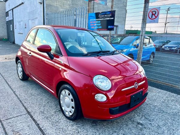 Fiat 500 Hatchback, Petrol, 2014, Red