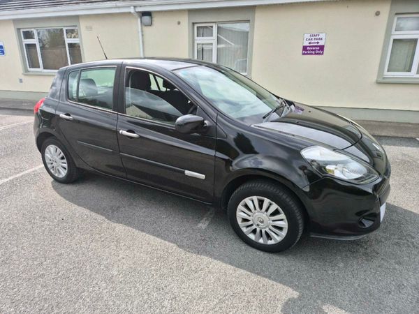 Renault Clio Hatchback, Ethanol Petrol, 2010, Black
