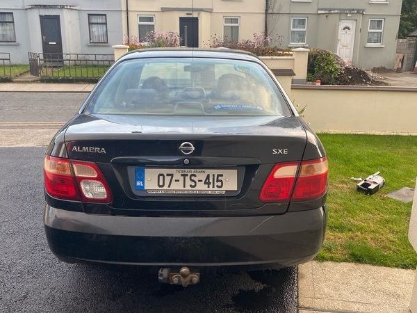Nissan Almera Saloon, Petrol, 2007, Black