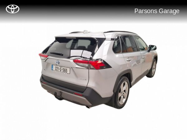 Toyota RAV4 SUV, Petrol Hybrid, 2022, Silver