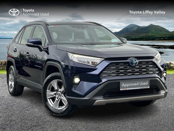Toyota RAV4 SUV, Petrol Hybrid, 2023, Blue