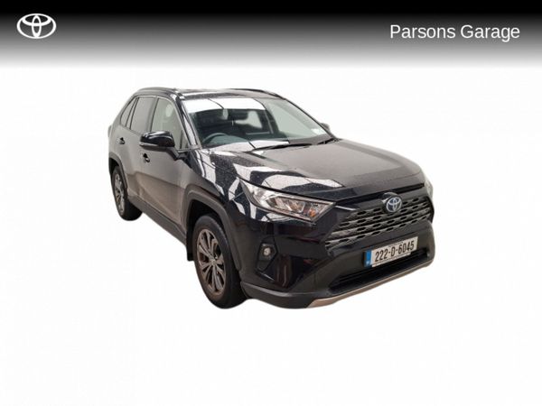 Toyota RAV4 SUV, Petrol Hybrid, 2022, Black