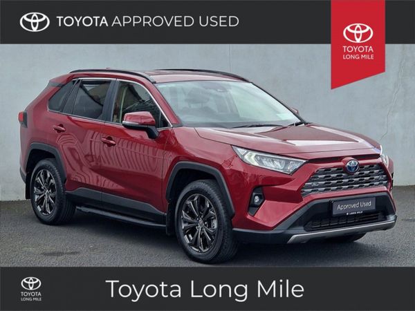 Toyota RAV4 SUV, Petrol Hybrid, 2023, Red