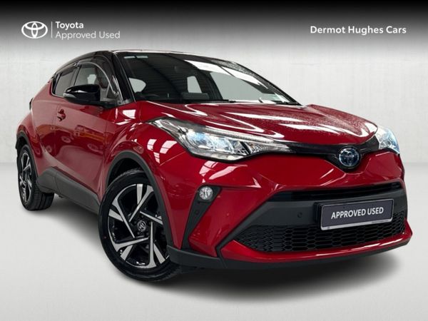 Toyota C-HR SUV, Petrol Hybrid, 2022, Red