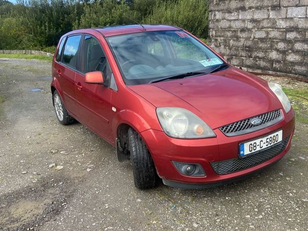 Ford Fiesta Hatchback, Petrol, 2008, Orange