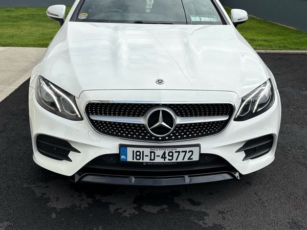 Mercedes-Benz E-Class Coupe, Diesel, 2018, White