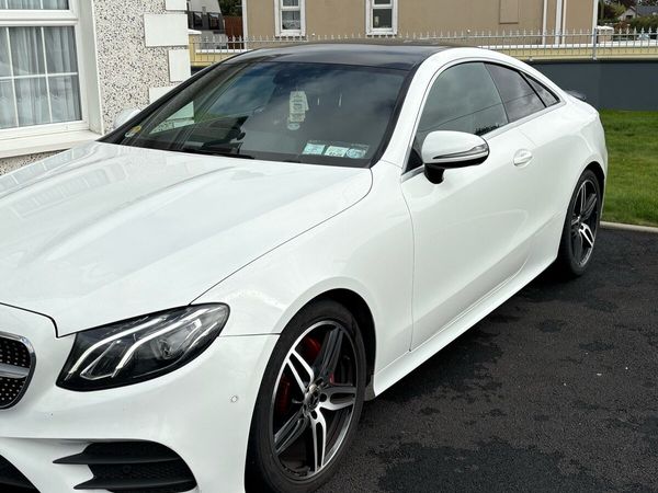 Mercedes-Benz E-Class Coupe, Diesel, 2018, White